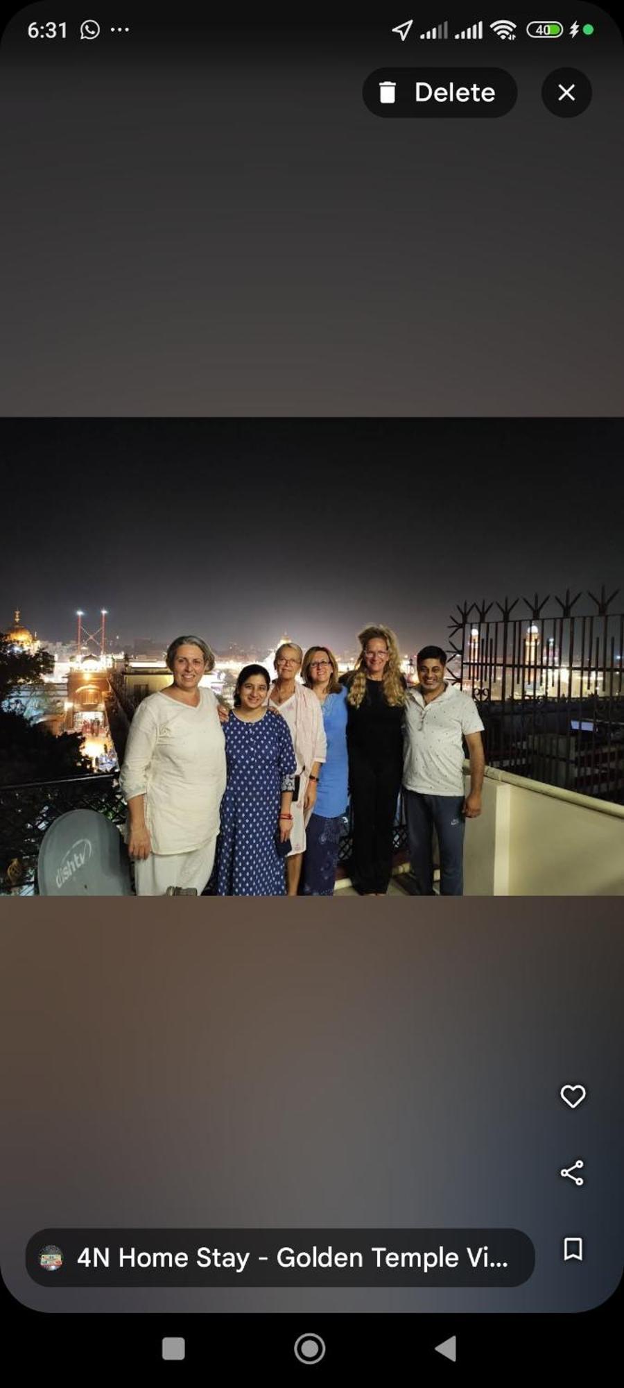 4N Homestay- Golden Temple View Amritsar Zewnętrze zdjęcie