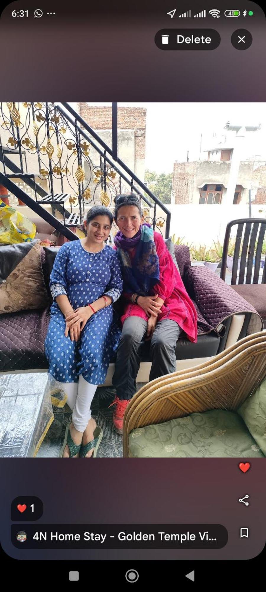 4N Homestay- Golden Temple View Amritsar Zewnętrze zdjęcie